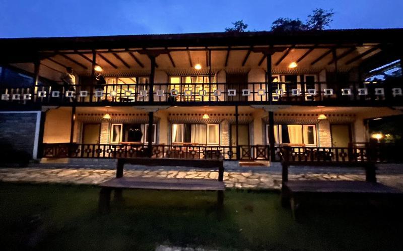 The Nettle And Fern Farmstay Pelling Bagian luar foto