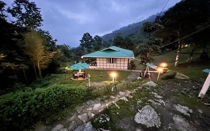The Nettle And Fern Farmstay Pelling Bagian luar foto